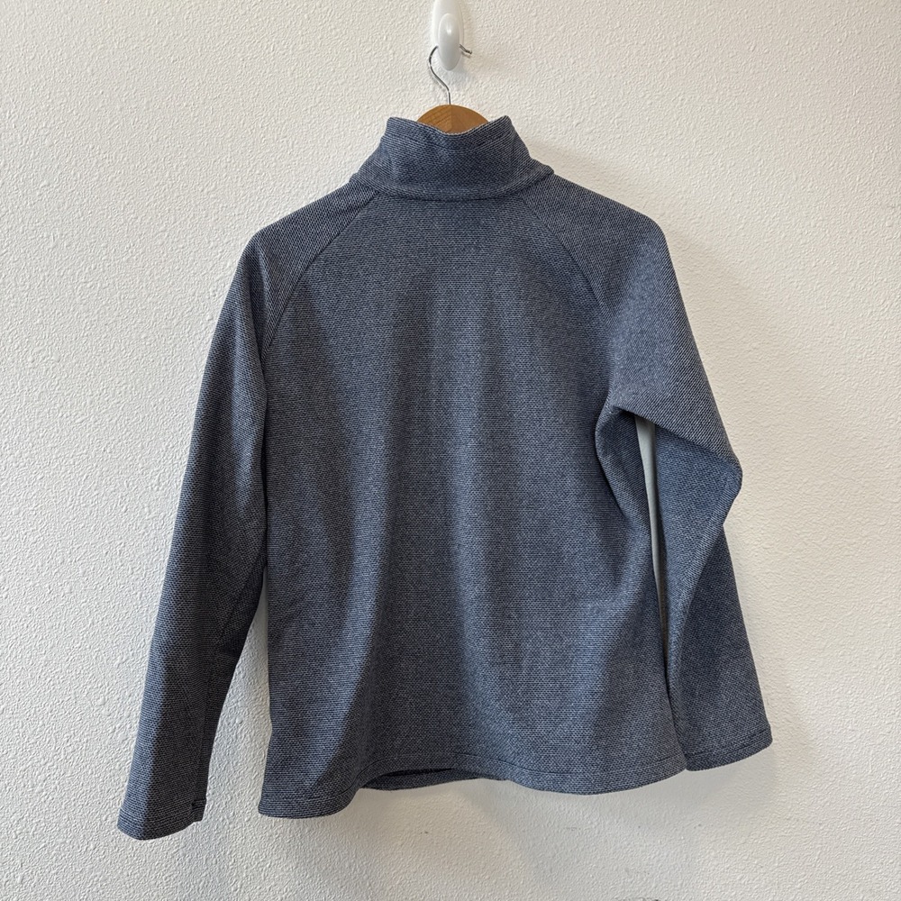 Kjus Gray Zip Lagenlook Pullover Sweatshirt Womens Size Large - Picture 5 of 8